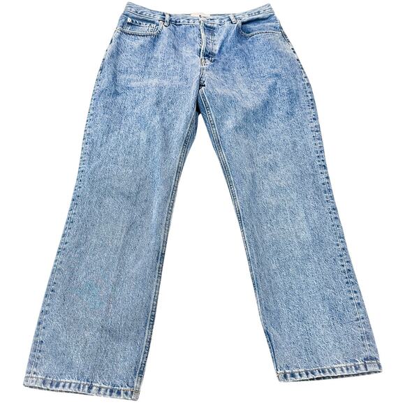 Everlane cheeky high Straight Leg Jeans - Light Blue - Picture 6 of 6